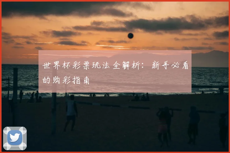 世界杯彩票玩法全解析:新手必看的购彩指南